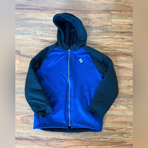 Place Sport Kids Hoodie Size L (10/12) – Warm Lined Winter Sweatshirt - Picture 2 of 14